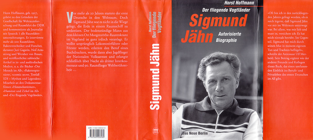 Buchcover "Der fliegende Vogtländer - Sigmund Jähn" von Horst Hoffmann | Verlag: Das Neue Berlin